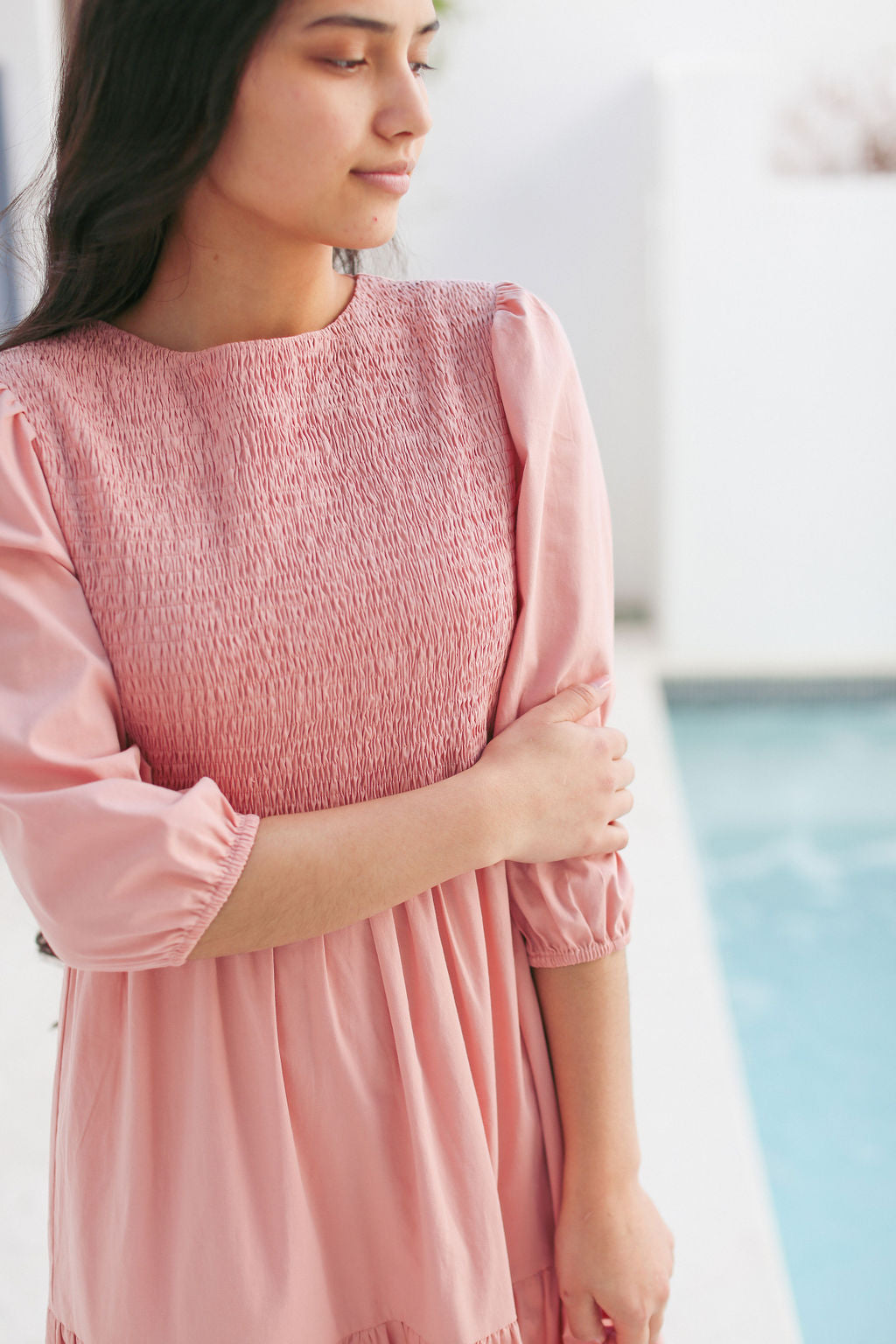 Georgia Peach Dress – daintyjewellsfoundation Georgia Peach Dress – daintyjewellsfoundation