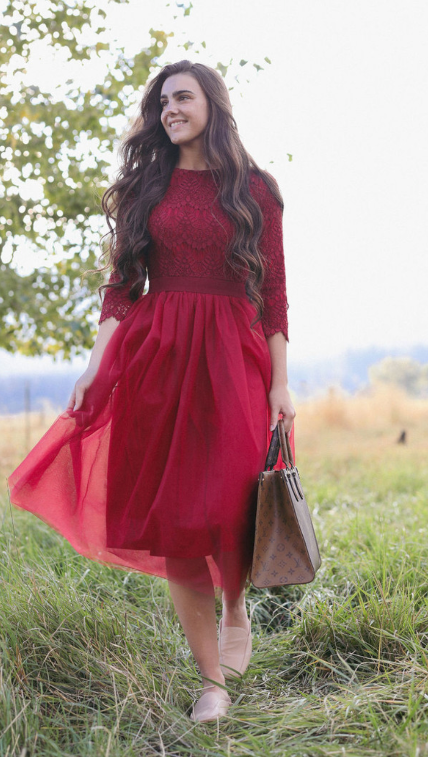 Whimsical Heart Maxi Dress Blue - Main Image